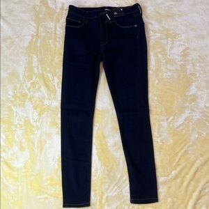 Express Women's Dark Indigo Skinny Jeans